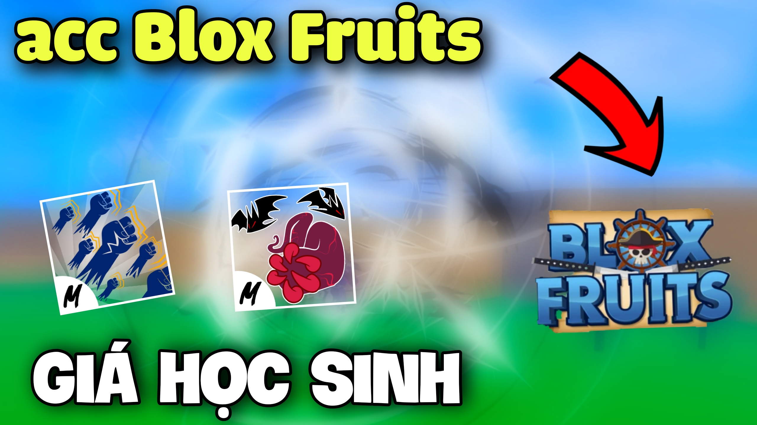 ACC BLOX FRUITS GIÁ HỌC SINH